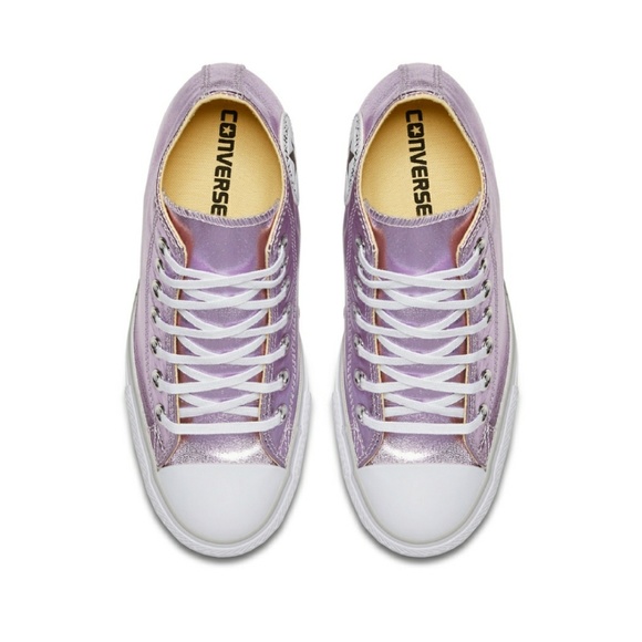 NWT Chuck Taylor All Star Lux Mid Wedge Sneaker - Picture 6 of 7